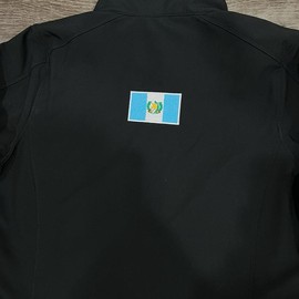 GUATEMALA SOFT SHELL JACKET EMBROIDERED - Color: Black, Size: L- MEN