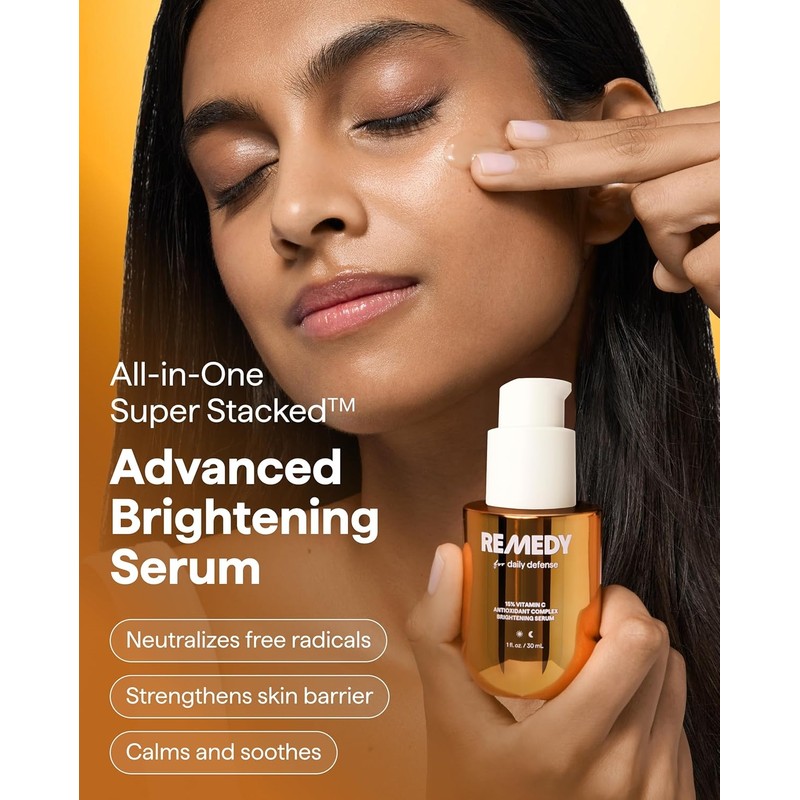 Daily Defense Remedy |15% Vitamin C Complex Brightening Serum Fragrance-Free