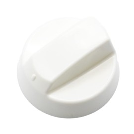 CABLEPELADO 4 x 4cm Diameter Universal Oven Cooker Gas Hob Knobs White + Adapter