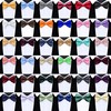 GUSLESON Royal Blue Bow Tie for Men Pre-Tied Silk Blue