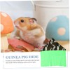 GRIRIW 2pcs Guinea Pig Hideout Cage Corner Warm Hideaway for