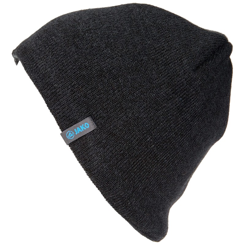 Men's knitted beanie., black