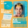 Belle Azul Nose Hair Wax Kit, 120g + 20 sticks