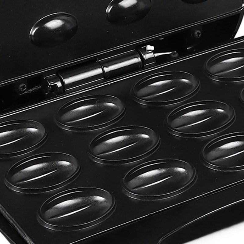 12 Walnut Cookie Maker Non Stick Double Sided Heating Electric