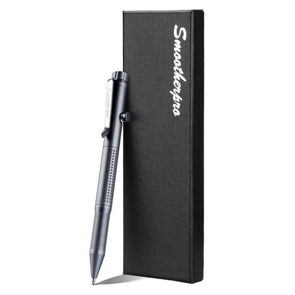 SMOOTHERPRO Bolt Action Aluminium Pen | Ballpoint Pen and Pencil