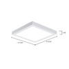 Metalux MMS Multi-Mount 1x1 LED Panel Ceiling Light w/CCT and