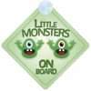 Children on Board Car Sign - Little Monsters Design with