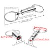 CooBigo 3 Pack Quick Release Detachable Keychain Dual Pull Apart