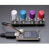 Adafruit Accessories Adafruit I2C Quad Rotary Encoder Breakout with NeoPixel