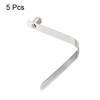 PATIKIL 5pcs 9.5x7.5mm Kayak Paddle Snap Pole Push Button Spring