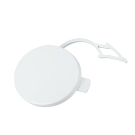 Partuto Front Towing Eye Cover Cap 5GG807241 - for VW Plastic White - 1 Pc