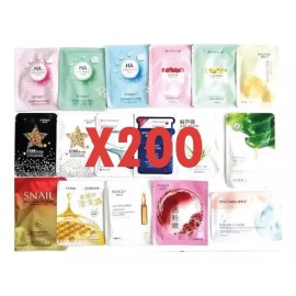 Círculo 200 Mascarillas Coreanas Hidratantes Variedad May + Regalo