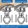 Swing Hanger Ceiling Mount with Double Bearing Hanging Chair Hanger