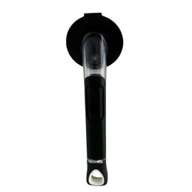 The Original Smiling Sponge Handle Soap Dispensing Handle by Smilyeez - Dishwand for Scrub Daddy Sponge (Black) Dish Wand…