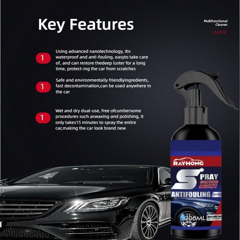 Fast Acting Paint Sealant with Waterless Car Wash Function-3 bottles