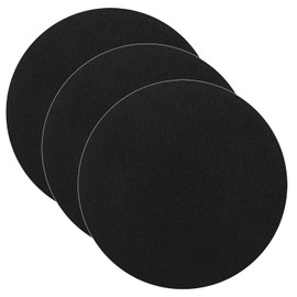 3 Pack Charcoal Filters for Compost Bucket, 6.7inch Compost Filter for Countertop Bin, Compost Pail Replacement Activated Carbon Charcoal Filters, Home Bucket Compost Bin Refill, Round