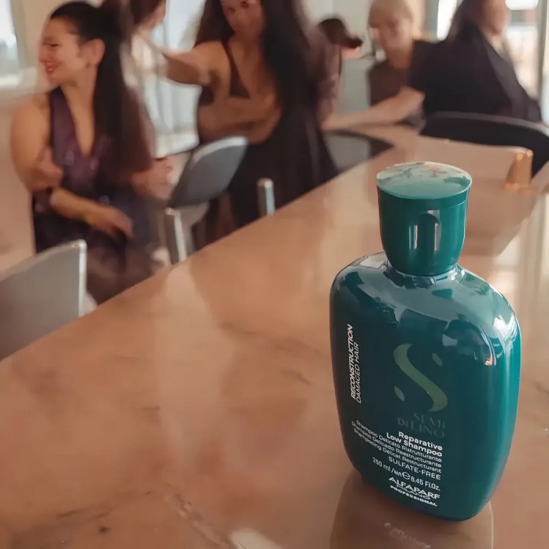 Shampoo Reconstruction Cabello Dañado Semi Di Lino Alfaparf