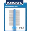 Ancol Ergo Other Double Sided Comb, clear