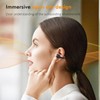 Open Ear Clip Wireless Earbuds Bluetooth 5.3, Sports Earphones Built-in