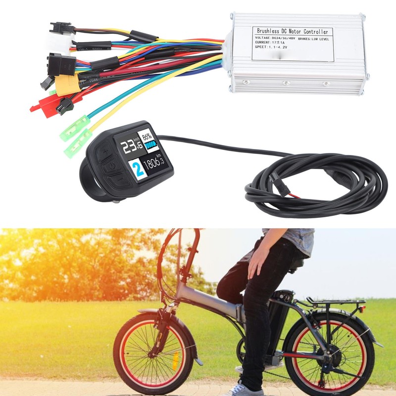 17A 350W Lithium Battery Modification Kit 3 Modes Motor Controller