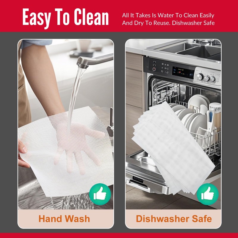 GUCUJI Silicone Dehydrator Sheets for Magic Mill MFD-9100 & MFD-7100,