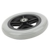 CYTGOUPER 608zz Bearing Front Caster Wheels, Wear-Proof and Non-Slip Rubber