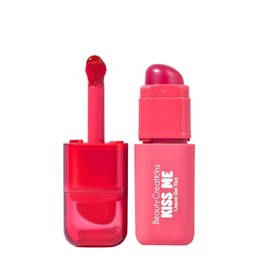 Beauty Creations - Kiss Me Liquid Gel Tint - Tinte de Labios en Gel, Acabado Semi Mate, Color Duradero, Difuminador Integrado (Corally Hot)