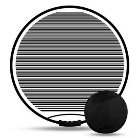 MEYAGOT Dent Reflector Board, Dent Reflector Board, Dent Removal Tool Body, Foldable Strip Reflector Striped Reflector Baord Remover Tool for Fix Car Body Door Scratch Tool Tools