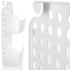 com-four® Shower Basket with 2 Compartments, Shower Gel Holder with