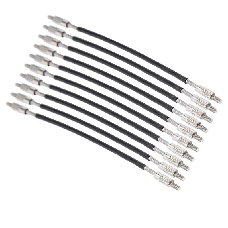 10Pcs 1/2 1/4 Violin Tailgut Tail Gut Steel Wire Tailcord