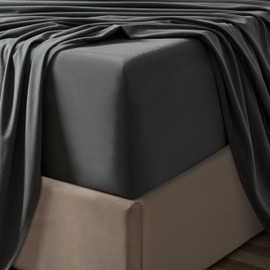 100% Cotton Flannel Sheets King Size - Warm & Cozy Flannel Bed Sheets Set for Winter - Soft Brushed Cotton Bedding for Ultimate Comfort - Heavyweight Sheet Set, King, Gray