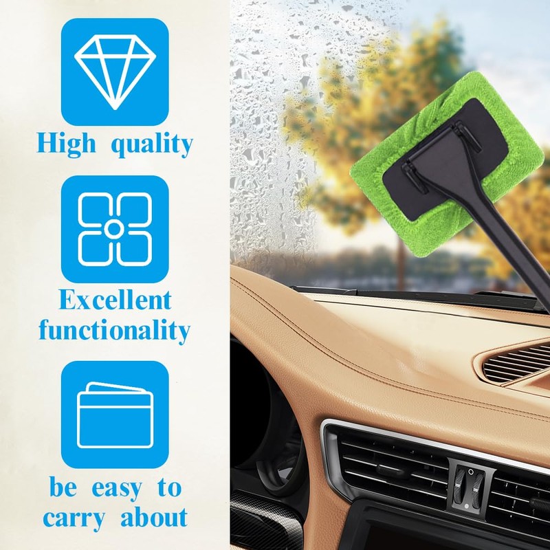 Kutyun Car Window Cleaner, Car Windshield Cleaner Tool, Windshield Cleaner
