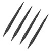 4Pcs Dreadlock Crochet Hook Double Ended Ergonomic Handle Anti Slip