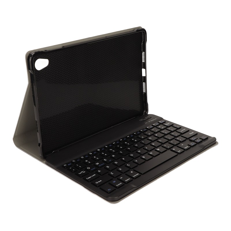 Keyboard Leather Case Set Portable Slim Wireless Keyboard Case with