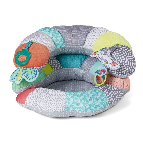 Infantino 2-in-1 Tummy Time & Seated Support, Baby Floor Seat