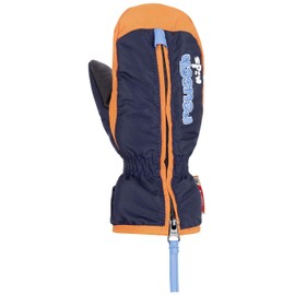 Reusch Baby Ben Mitten Gloves Dress Blue/Orange Popsicle, III