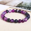 LORJE Agate BEADS Bracelets Gemstone Crystal Beads Unisex Bracelets jade