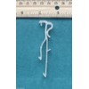 12 Pack - 2" Double Slat Valance Clips for Wood