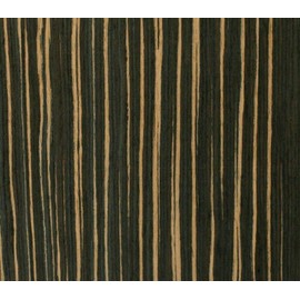 Ebony Macassar Composite Wood Veneer 24" x 108" on Paper Back 1/40" Thick #DLIF
