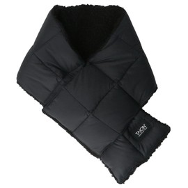 United Arrows Green Label Relaxing 32365991056 Mountain Reversible Down Muffler, Black (09).