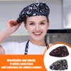 GXGM Pack of 2 Unisex Chef's Hat, Chef's Hat, Men's