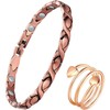 Copper Bracelet for Women Hand Forged 99.99% Pure Solid Copper