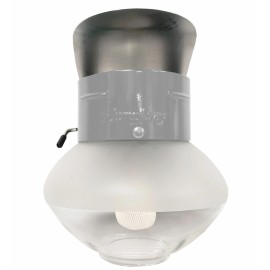 Humphrey Indoor Gas Light 9PG with Preformed Mantle Pebble Gray