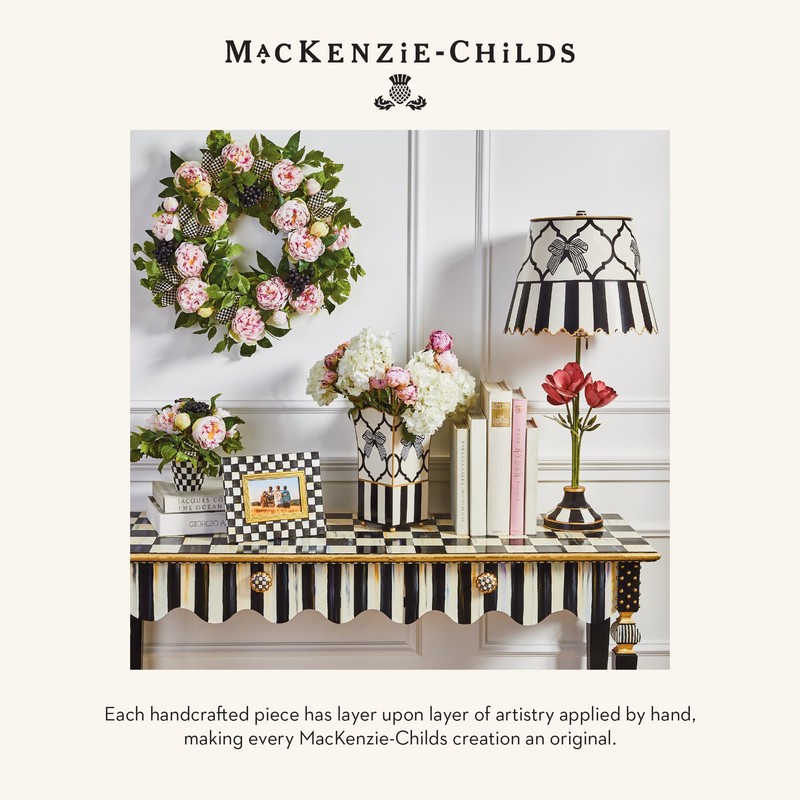 MacKenzie-Childs Courtly Check Enamel Frame 4" x 6"