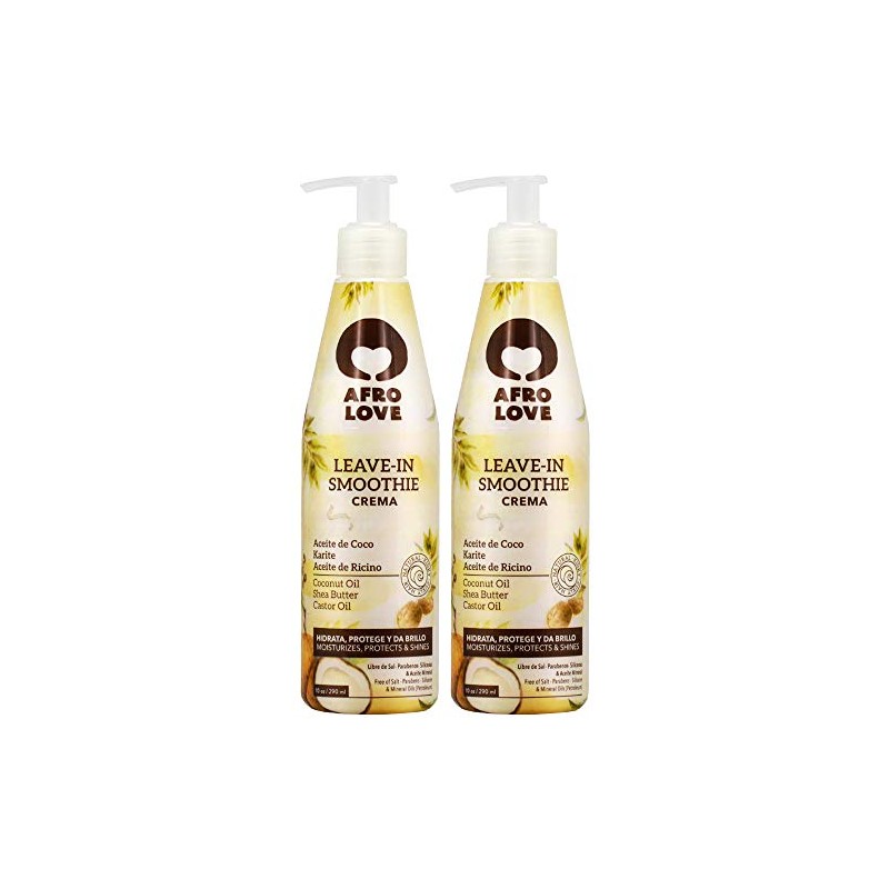 Afro Love Leave-In Conditioner for Curly Hair (Pack of 2)