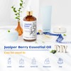 HIQILI 100ML Juniper Berry Essential Oil,100% Pure Natural Undiluted Premium