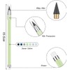 Vicloon Inkless Pencils, 7pcs Everlasting Pencil, Infinity Pencil Replaceable Nib