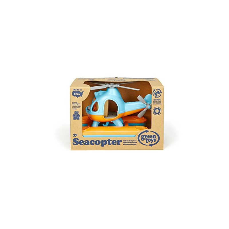 Green Toys Seacopter, Blue/Orange
