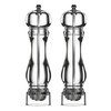 Professional 2 Large Salt Pepper Mill Set Clear Acrylic 22cm