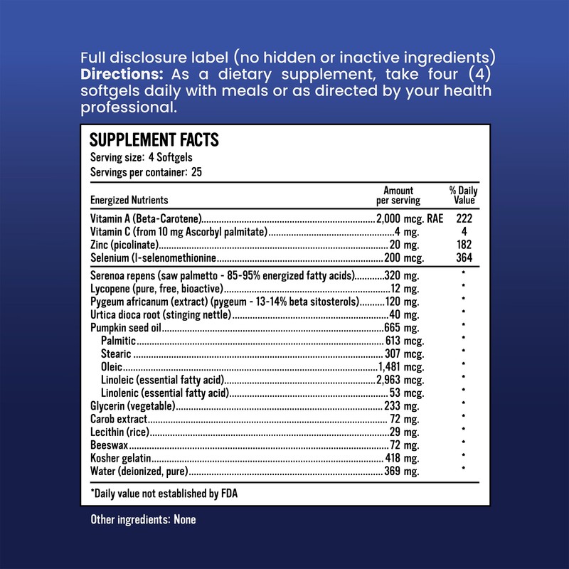 Alkaline for Life Vital Prostate+